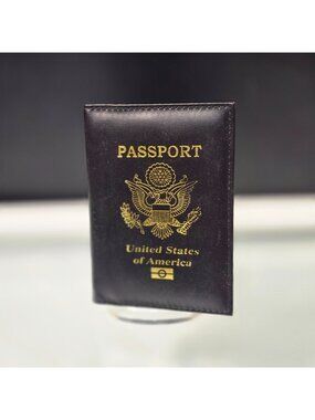 Passport Holder Cover Case USA